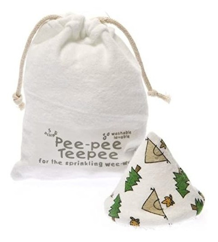 Pee-pee Teepee Camping Blanco - Bolsa De Lavandería