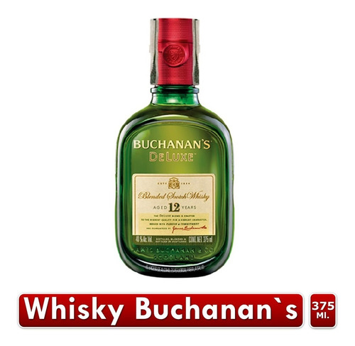 Whisky Buchanans Deluxe 12 Años Botella 375ml