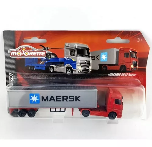 Miniatura Carreta Mercedes Benz Container Esc 1:50 Cosco - R$ 189,99