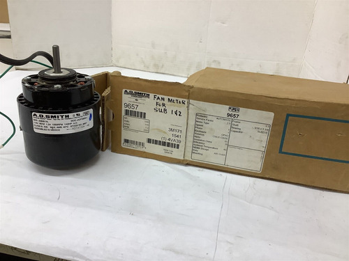 Ao Smith Ja2p295nt Ac Motor 1/40 Hp 115 V 1800 Rpm Fr 3. Dda