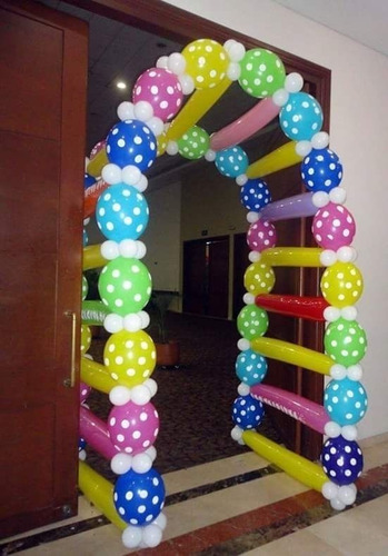 Globos De Lunares, Polka, Puntos, R12. Decoraciones, X 2.