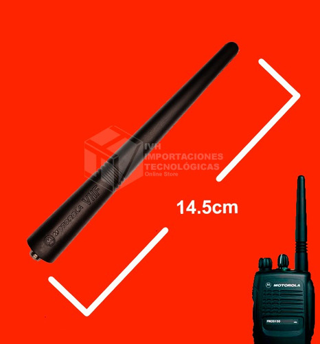 Antena Vhf Para Radio Motorola Pro5150 Pro7150
