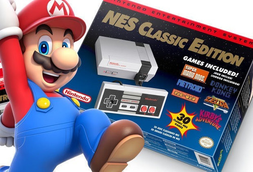 Consola Nintendo Mini Nes Classic Mini Mario Original Nueva