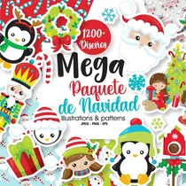 Comprar Vectores De Navidad\u002F Corte O Sublimación + Vectores Playeras