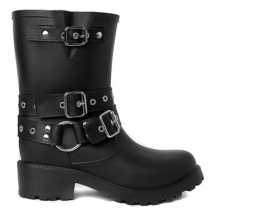 Bota Borcego Lluvia Mujer Savage Pekin Goma