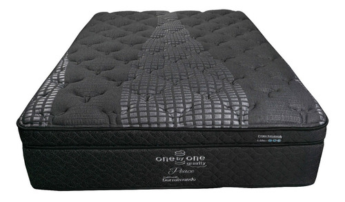 Colchón King Size Resortes Peace Dormimundo 40cm Medio