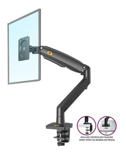 Suporte ELG F100A de mesa para TV/Monitor de 20" até 35" preto