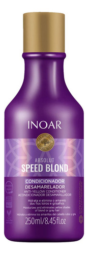 Inoar Kit Duo Shampoo E Condicionador Speed Blond 2x250ml