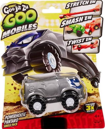 Juguete Goo Jit Zu Mobile Powerhouse Pantaro Coche Flexible