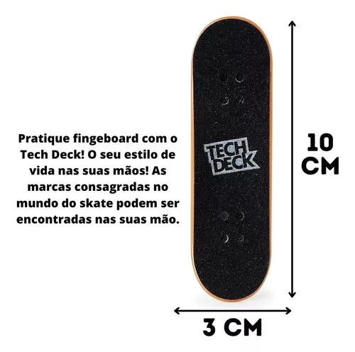 Tech Deck - Skate de Dedo 96MM Sortidos - Sunny - Ideal Presentes