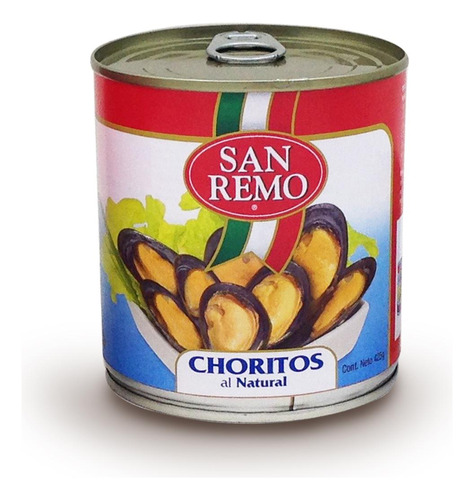 Choritos Natural 425 Gr San Remo