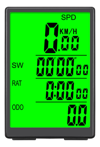 Biker Speedometer, Velocímetro Inalámbrico Para Computadora