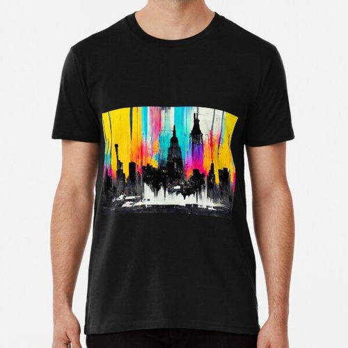 Remera City Colors - New York Algodon Premium