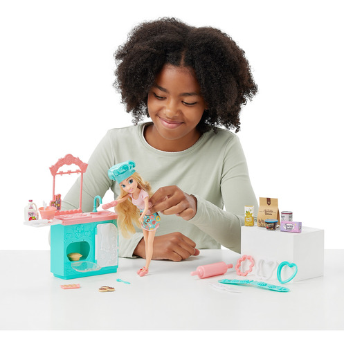 Zuru Sparkle Girlz Muñeca Set De Cocina Repostería Panadería