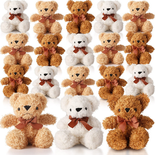 Hydren 18 Piezas De Oso De Peluche De 8 Pulgadas, Peluche Su