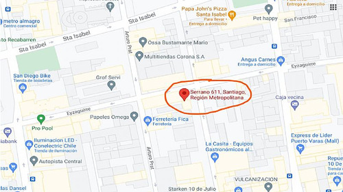 Arriendo Depto 2d + 1b / Stgo Centro