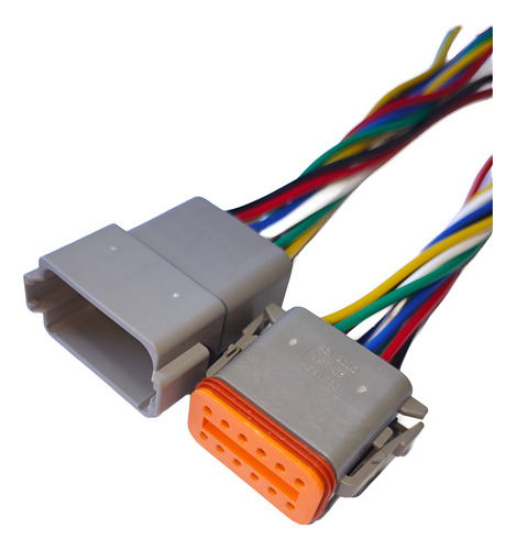Conector Enchufe Macho Hembra Tipo Deutsch 12 Pines