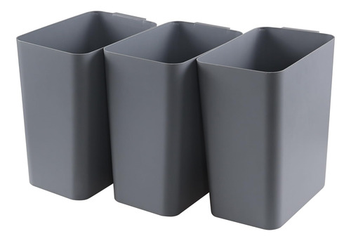 3 Basurero Cocina 16 L Cubo Basura Plastico Para Interior 4