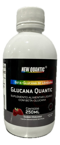Liquid Glucana Suplemento Com Beta-glucana 250ml New Quantic