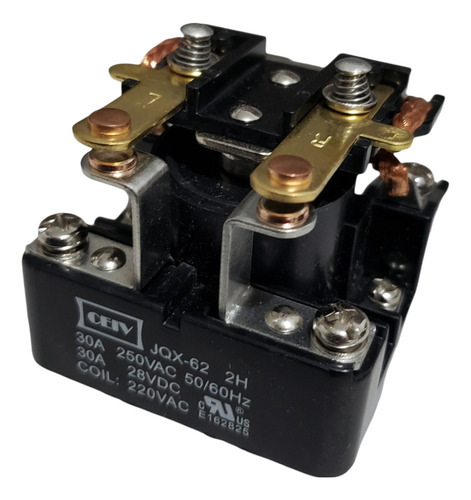 Contactor Tipo Prd Mod.jqx-62 2h 30 Amp 2 Contactos Na 120v