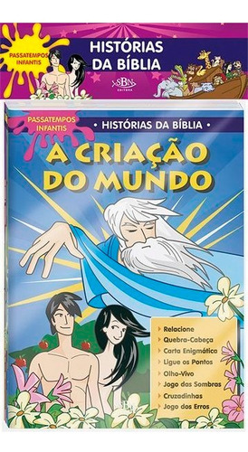 Histórias Da Bíblia.passatempos Infantis-eco, De Maria Angela Finzetto., Vol. 1. Editora Todolivro, Capa Mole Em Português