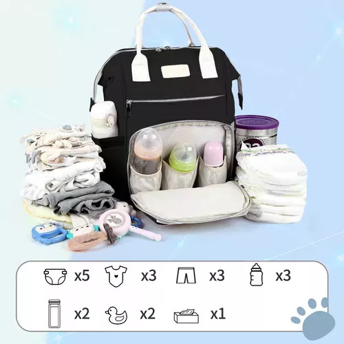 Bolsa De Pañales Para, Bolsa De Pañales Impermeable, Mochila