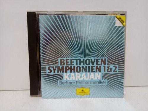 Beethoven-karajan-berliner Philharmoniker- Symphonien 1 &2