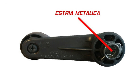 Imagen 2 de 4 de Manilla Vidrio Toyota Hilux / Gris