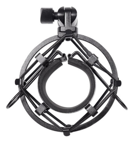 Black Metal Shock Mount W/foam For Mxl V67g He Condenser Ccc