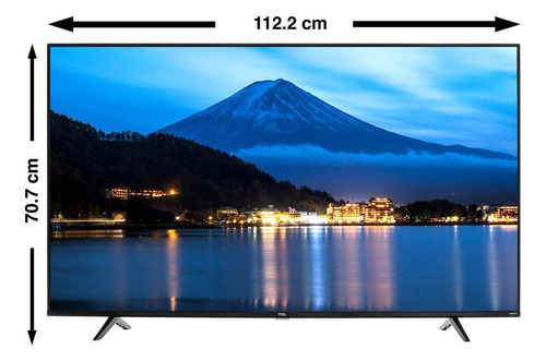 Smart Tv Tcl S4-serie 50s443 Led Roku Os 4k 50  127v