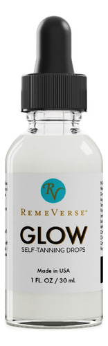 Remeverse Gotas Autobronceadoras Brillantes Con Aloe: Bronce