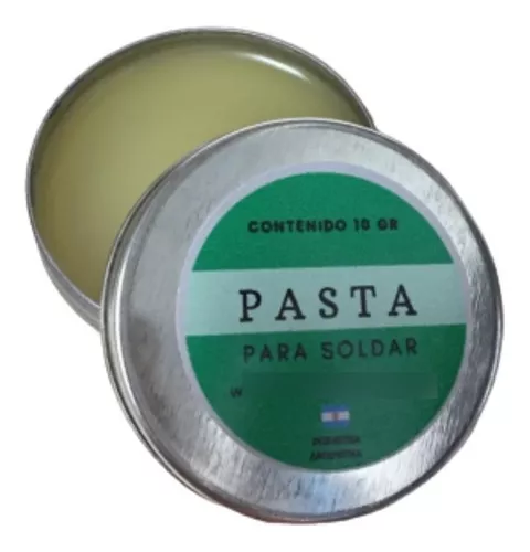 Pasta Para Soldar 10 Gramos Estaño Electrónica