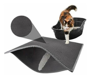 Oncpcare Alfombrilla de doble capa de EVA para gatos con capa inferior impermeable para gatos y perros 