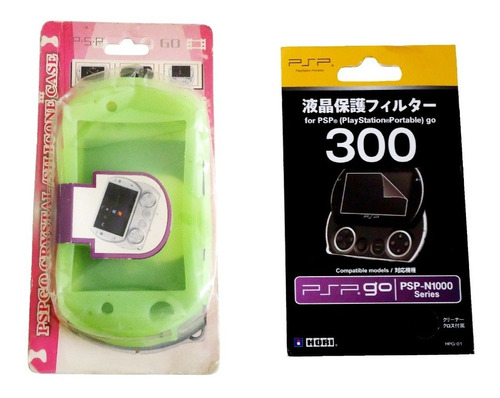 ¡¡¡ Kit Funda De Silicón Y Mica Para Psp Go !!!