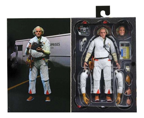 Neca Figura De 7  Doc Brown 1989 Ultimate Volver Al Futuro