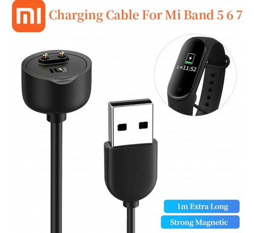 Cable Cargador Mi Band 7, 6 Y 5 De Xiaomi 