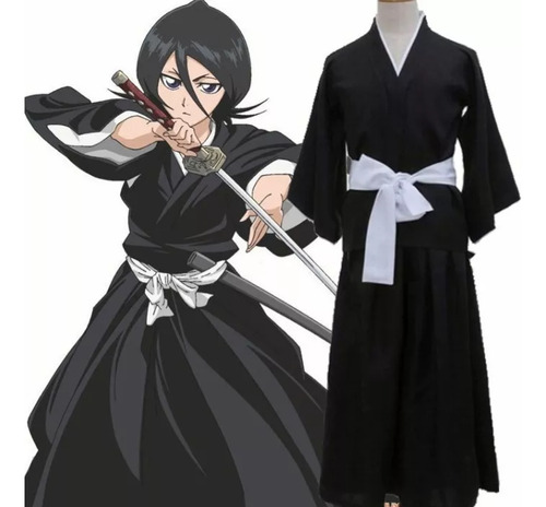 Cosplay Disfraz Ichigo, Japonesa Kimono Campus Anime Bleach