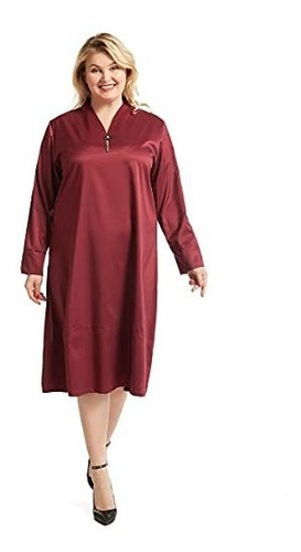 Capa Para Mujer - Hanyimidoo The V-neck Solid Color Fat Lady