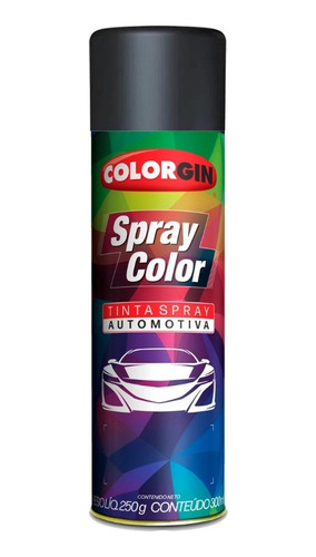 Tinta Spray Automotivo Colorgin Branco / Preto - 300ml