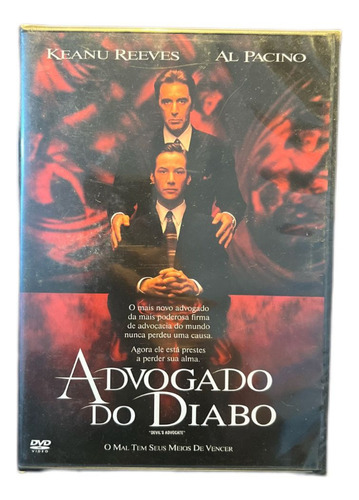 Dvd Advogado Do Diabo - Original - Lacrado
