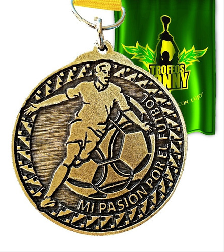 Medallas De Fútbol Mi Pasión 50