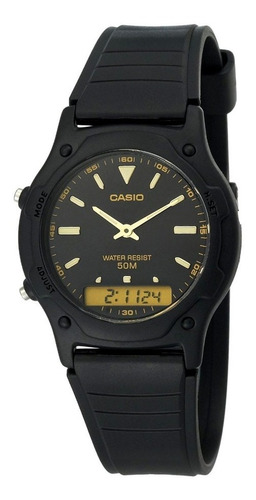 Relogio Casio Aw-49h Anadig Alarm Data Crono Retrô Vint Aw49