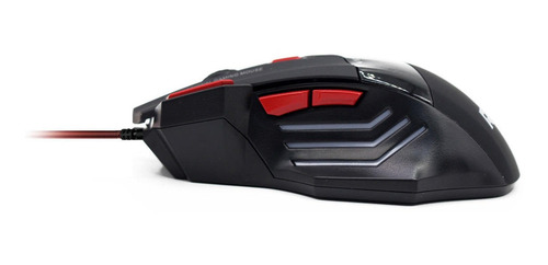 Mouse Gamer Ergonómico 3200dpi Retroiluminado Reptilex Rx000