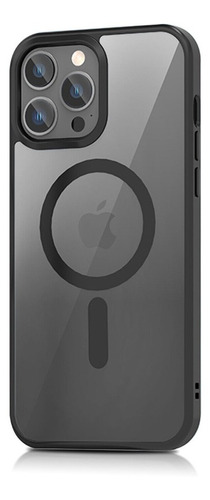 Funda Para iPhone 14 14 Pro Max Cromada Compatible Magsafe