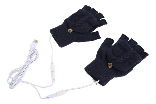 Guantes Térmicos Para Computadora, Calentador Usb, Abatible,