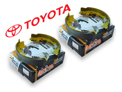 Zapatas Traseras Toyota Sw4 4x2 4x4 Con Cintas