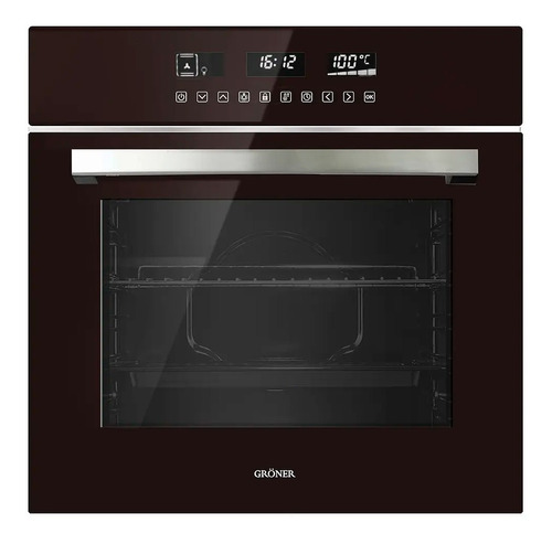 Horno empotrable eléctrico Gröner QH59D 59L negro 220V