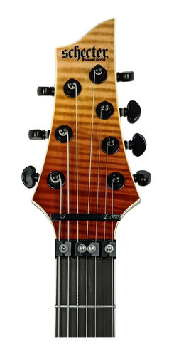 Imagen 4 de 5 de Guitarra eléctrica Schecter SLS Elite C-7 FR de arce/fresno 2018 antique fade burst con diapasón de ébano
