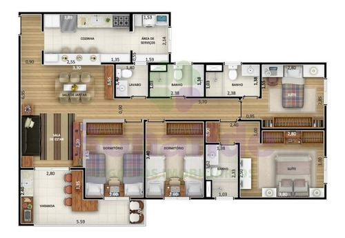 Imagem 9 de 16 de Apartamento, Soneto, Engordadouro, Jundiaí - Ap11559 - 68444843