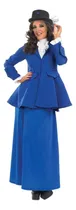 Comprar Fun Shack Disfraz De Niñera Inglesa Para Mujer Niñera Azul P